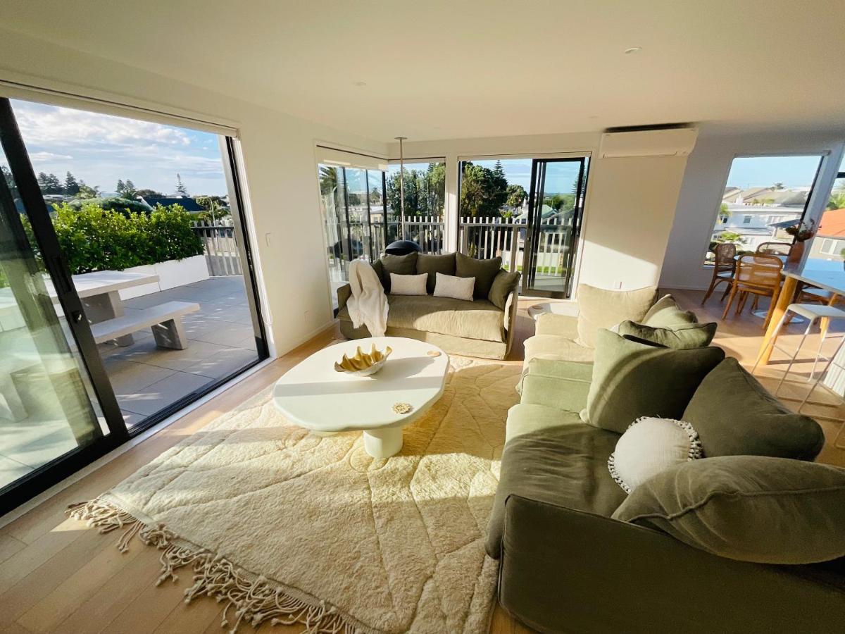 Deluxe Downtown Mount Maunganui Villa Exteriör bild